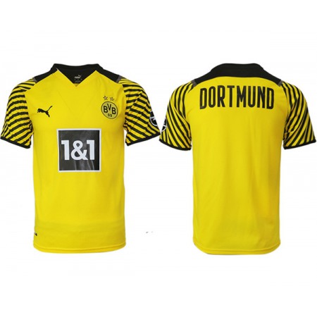 Men's Borussia Dortmund Yellow Home Soccer Jersey