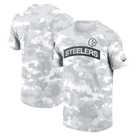 Men's Pittsburgh Steelers Nike White 2024 Salute To Service Big & Tall Performance T-Shirt