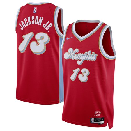 Unisex Memphis Grizzlies Jaren Jackson Jr. Nike Red 2024/25 Swingman Player Jersey - City Edition