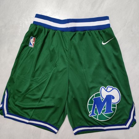 Dallas Mavericks Green Shorts