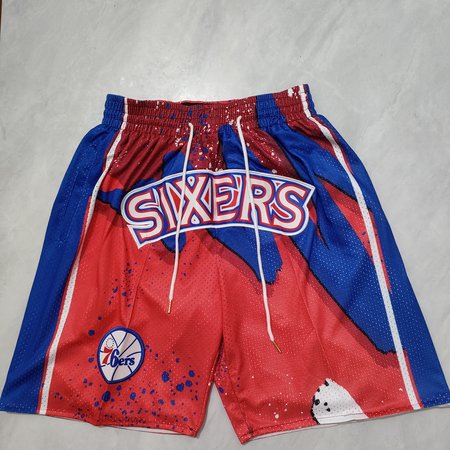 Philadelphia 76ers Red Shorts